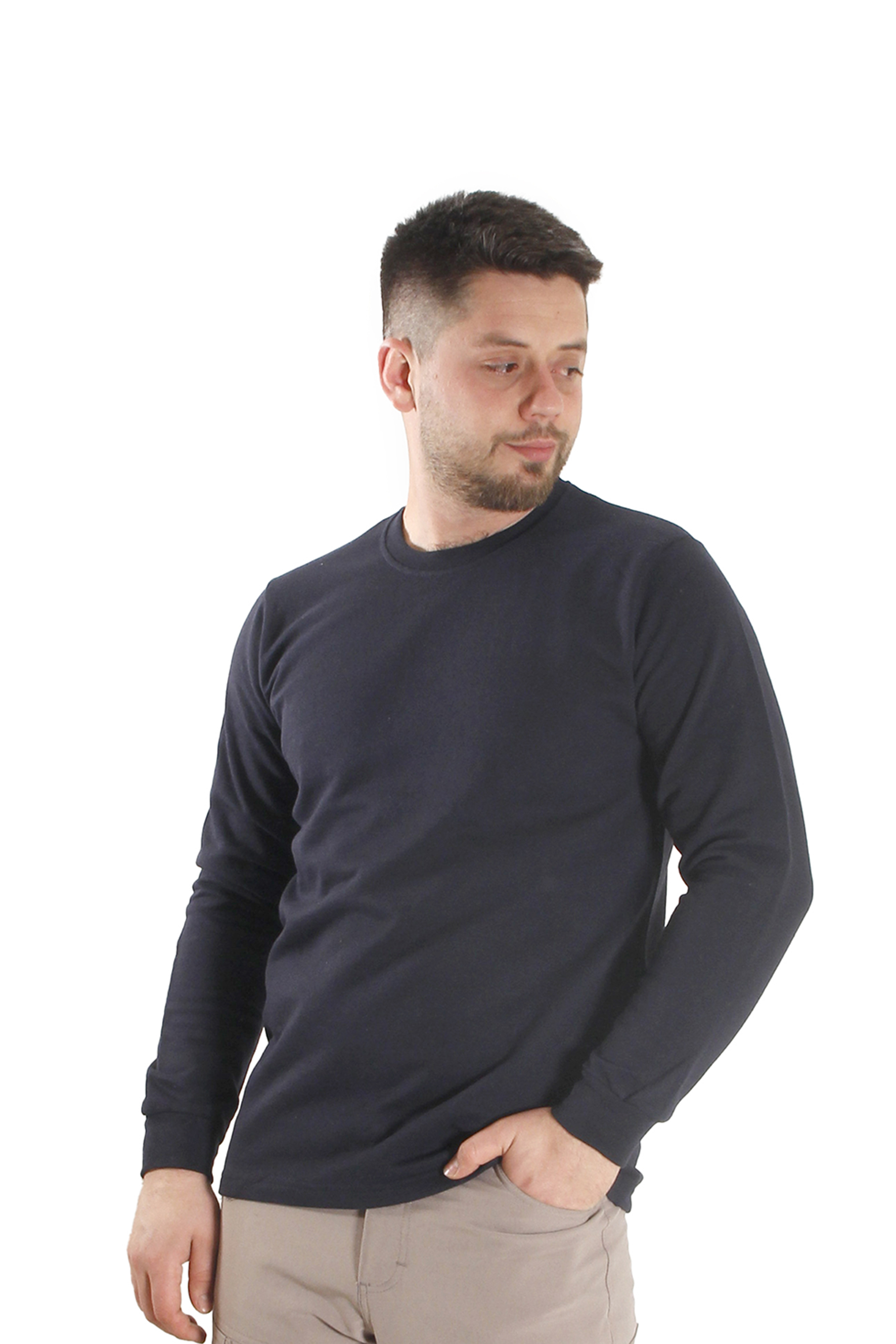 Füme Uzun Kollu Sweatshirt
