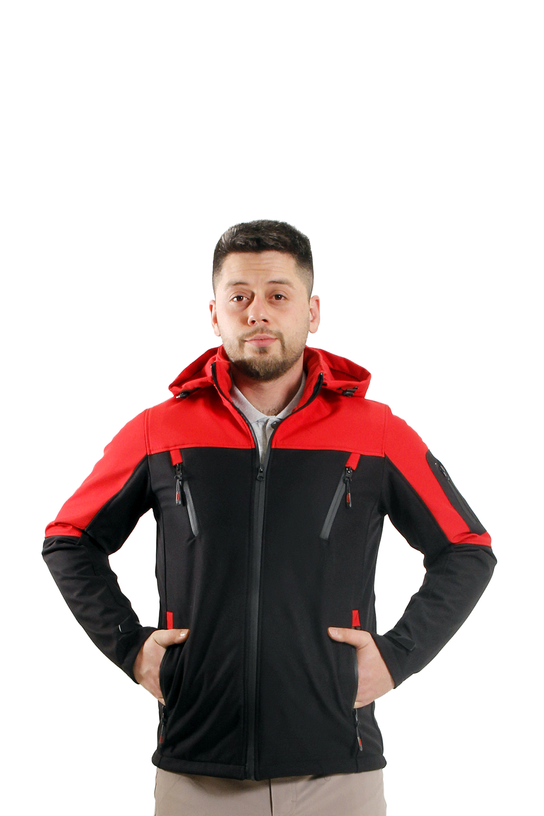 Kırmızı Polar Mont